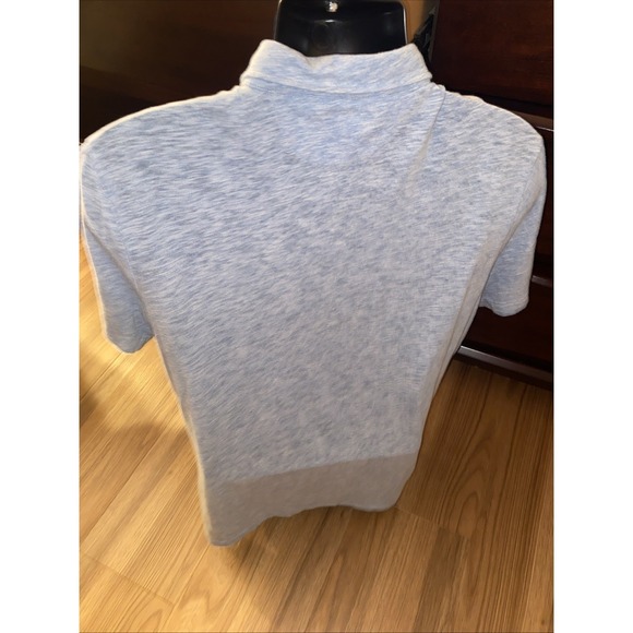 FAHERTY BRAND Mens Blue Short Sleeve Polo Shirt Size Large - Picture 4 of 6